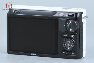 Used: Nikon 1 J2 White Mirrorless Interchangeable Lens Camera, Low Shutter Count