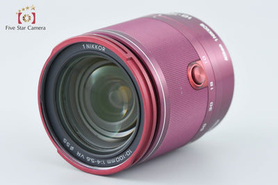 [Used] Nikon 1 J3 Red Small 10x Zoom Kit - Shutter Count Very Low