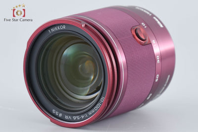 [Used] Nikon 1 J3 Red Small 10x Zoom Kit, Low Shutter Count, With Original Box