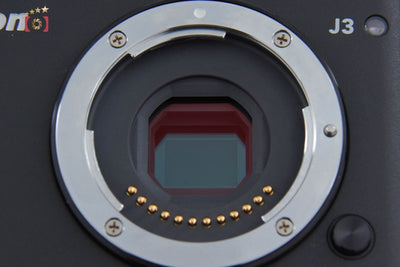 Used: Nikon 1 J3 Black Mirrorless Interchangeable Lens Camera, Low Shutter Count