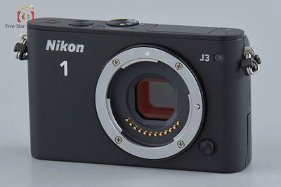Used: Nikon 1 J3 Black Mirrorless Interchangeable Lens Camera, Low Shutter Count