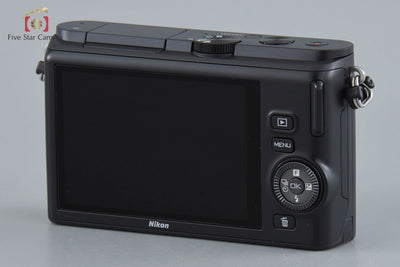 Used: Nikon 1 J3 Black Mirrorless Interchangeable Lens Camera, Low Shutter Count
