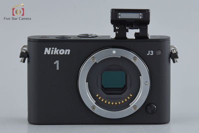 Used: Nikon 1 J3 Black Mirrorless Interchangeable Lens Camera, Low Shutter Count