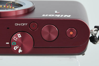 [Used] Nikon 1 J3 Red Mirrorless Interchangeable Lens Camera - Low Shutter Count