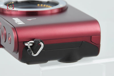 [Used] Nikon 1 J3 Red Mirrorless Interchangeable Lens Camera - Low Shutter Count