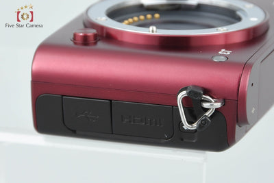 [Used] Nikon 1 J3 Red Mirrorless Interchangeable Lens Camera - Low Shutter Count