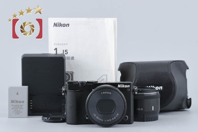 [Used] Nikon 1 J5 Black Double Lens Kit