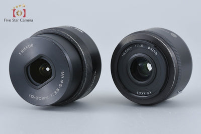 [Used] Nikon 1 J5 Black Double Lens Kit