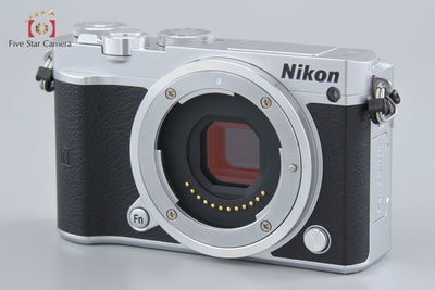 [Used] Nikon 1 J5 Silver Mirrorless Interchangeable Lens Camera, Low Shutter Count