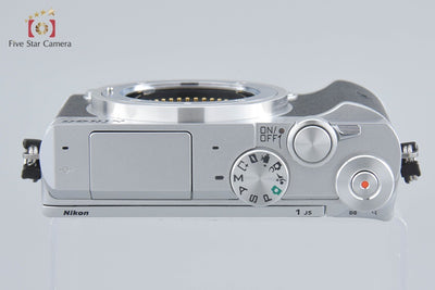 [Used] Nikon 1 J5 Silver Mirrorless Interchangeable Lens Camera, Low Shutter Count