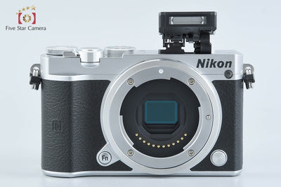 [Used] Nikon 1 J5 Silver Standard Power Zoom Lens Kit - Low Shutter Count