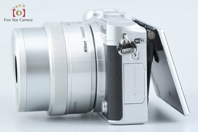 [Used] Nikon 1 J5 Silver Standard Power Zoom Lens Kit - Low Shutter Count