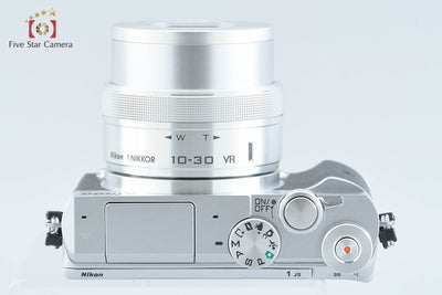 [Used] Nikon 1 J5 Silver Standard Power Zoom Lens Kit - Low Shutter Count