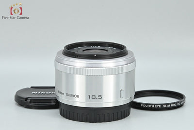 [Used] Nikon 1 NIKKOR 18.5mm f/1.8 Silver