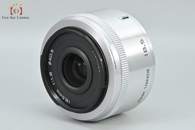 [Used] Nikon 1 NIKKOR 18.5mm f/1.8 Silver