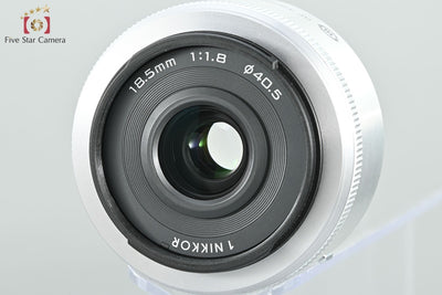 [Used] Nikon 1 NIKKOR 18.5mm f/1.8 Silver