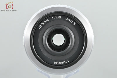 [Used] Nikon 1 NIKKOR 18.5mm f/1.8 Silver