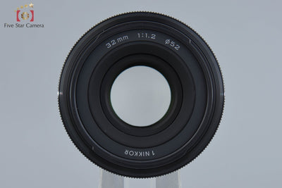 【Used】Nikon 1 NIKKOR 32mm f/1.2 Black