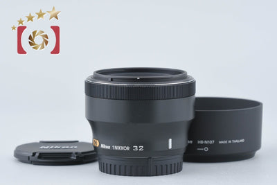 [Used] Nikon 1 NIKKOR 32mm f/1.2 Black