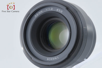 [Used] Nikon 1 NIKKOR 32mm f/1.2 Black