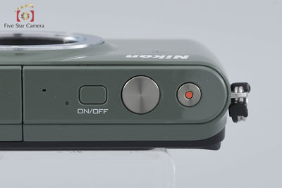 【Used】Nikon 1 S1 Khaki Mirrorless Camera - Low Shutter Count