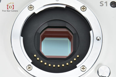 [Used] Nikon 1 S1 White Mirrorless Interchangeable Lens Camera