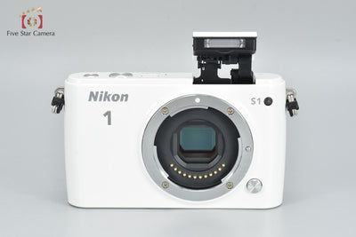 [Used] Nikon 1 S1 White Mirrorless Interchangeable Lens Camera