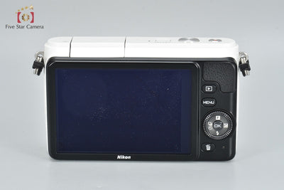 [Used] Nikon 1 S1 White Mirrorless Interchangeable Lens Camera