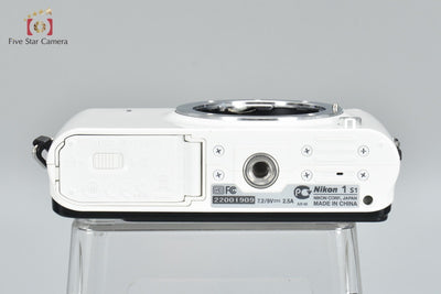 [Used] Nikon 1 S1 White Mirrorless Interchangeable Lens Camera