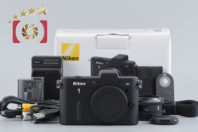 [Used] Nikon 1 V1 Thin Lens Kit Black, Low Shutter Count, Original Box Included