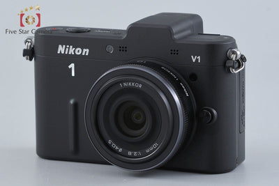 [Used] Nikon 1 V1 Thin Lens Kit Black, Low Shutter Count, Original Box Included