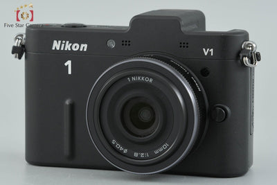 [Used] Nikon 1 V1 Thin Lens Kit Black, Low Shutter Count