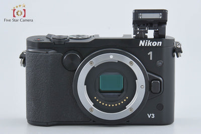 Used: Nikon 1 V3 Black Standard Power Zoom Lens Kit, Low Shutter Count