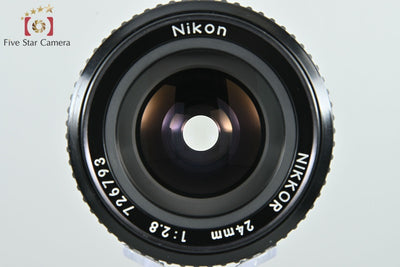 Nikon ニコン Ai-S NIKKOR 24mm f/2.8