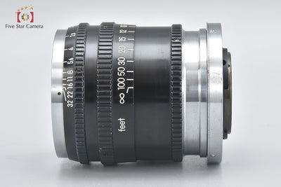Nikon NIKKOR-P.C 85mm f/2 Black Nikon S Mount Rare Item