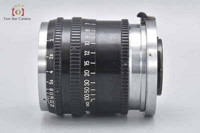 Nikon NIKKOR-P.C 85mm f/2 Black Nikon S Mount Rare Item