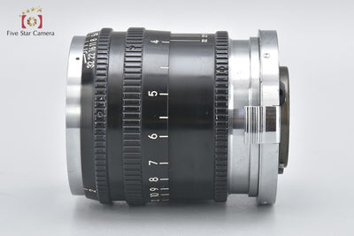 Nikon NIKKOR-P.C 85mm f/2 Black Nikon S Mount Rare Item