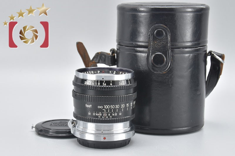 Nikon ニコン NIKKOR-P.C 85mm f/2 ブラック ニコンSマウント 希少品