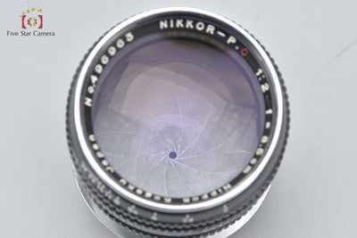 Nikon NIKKOR-P.C 85mm f/2 Black Nikon S Mount Rare Item