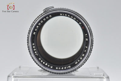 Nikon Nikkor-P.C 85mm f/2 Black Nikon S Mount Rare