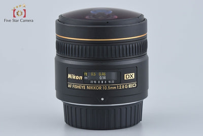 [Used] Nikon AF DX FISHEYE NIKKOR 10.5mm f/2.8 G ED