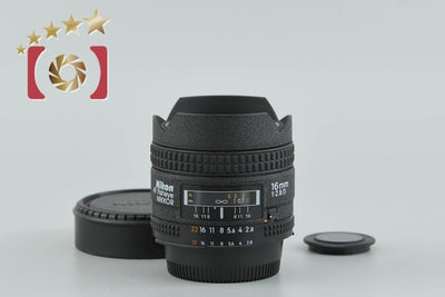 [Used] Nikon AF FISHEYE NIKKOR 16mm f/2.8 D