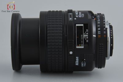 【中古】Nikon ニコン AF MICRO NIKKOR 60mm f/2.8