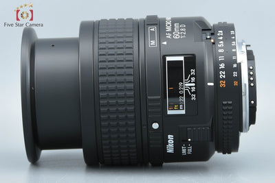 【中古】Nikon ニコン AF MICRO NIKKOR 60mm f/2.8 D