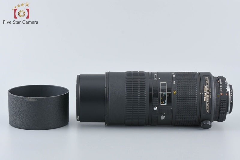 中古】Nikon ニコン AF MICRO NIKKOR 70-180mm f/4.5-5.6 D ED – Five