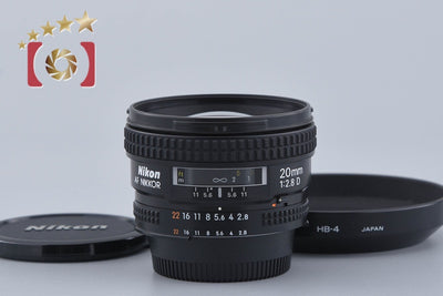 [Used] Nikon AF NIKKOR 20mm f/2.8 D