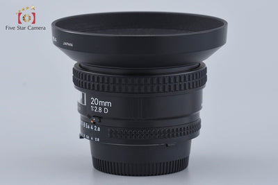 [Used] Nikon AF NIKKOR 20mm f/2.8 D