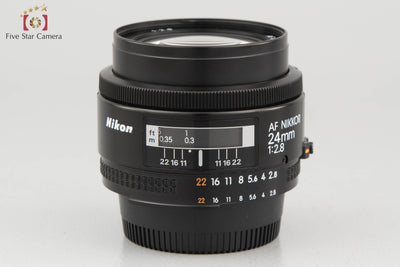 【中古】Nikon ニコン AF NIKKOR 24mm f/2.8