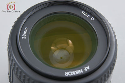【中古】Nikon ニコン AF NIKKOR 28mm f/2.8 D