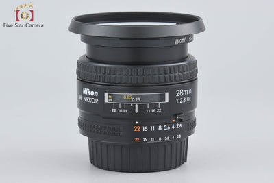 【中古】Nikon ニコン AF NIKKOR 28mm f/2.8 D